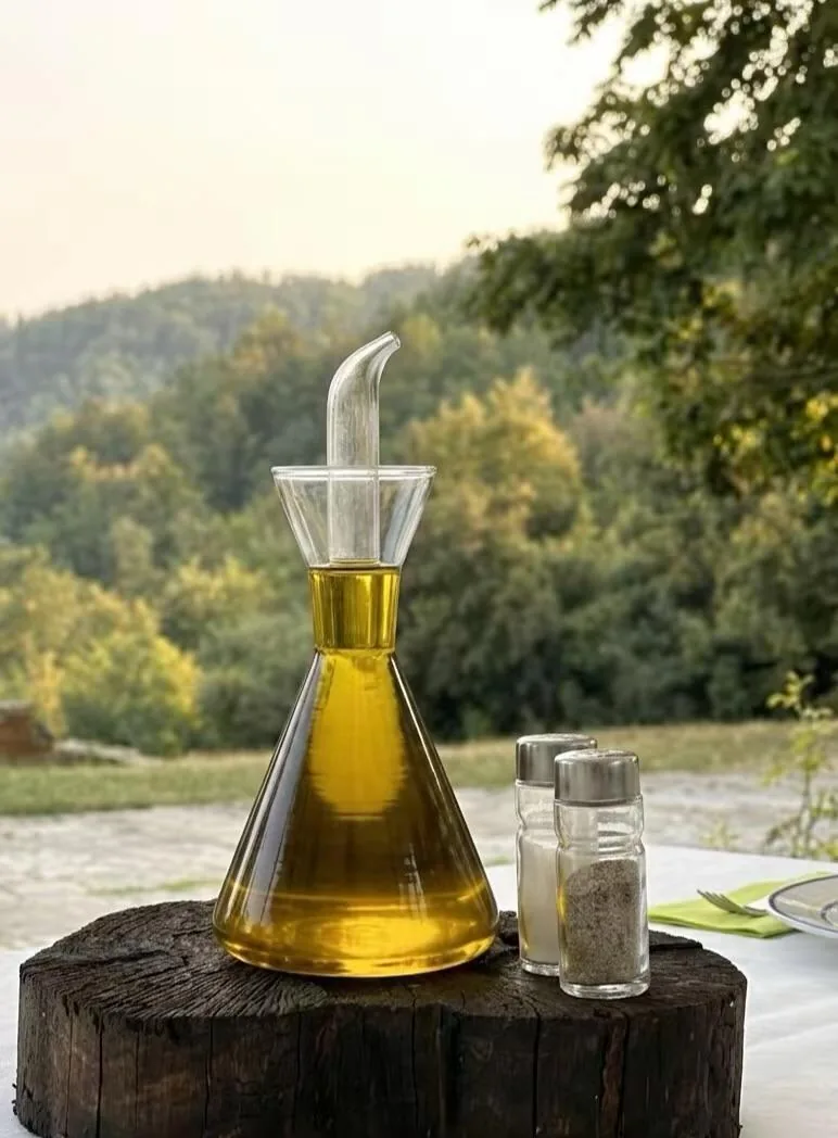 Cruet of Agriturismo Tassinaia Extra Virgin Olive Oil